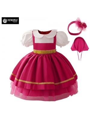 Vestito Feste Bambina Principessa Bimba Masha MASHA03B